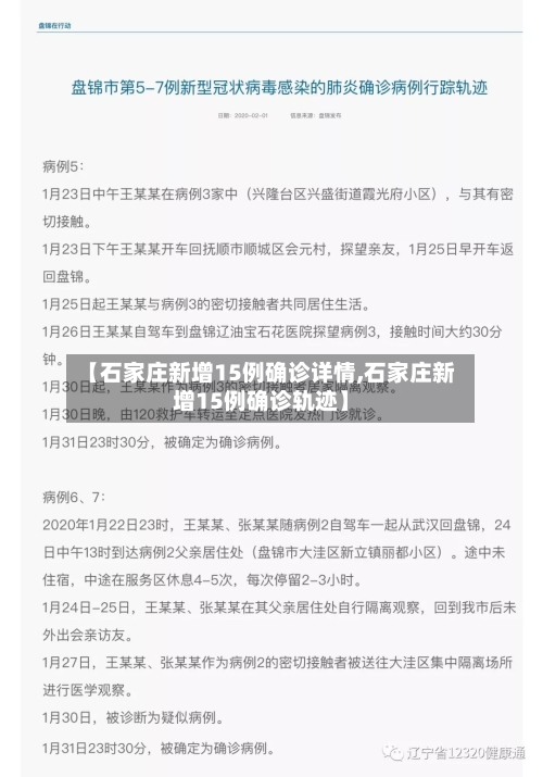 【石家庄新增15例确诊详情,石家庄新增15例确诊轨迹】-第2张图片