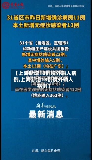 【上海新增18例境外输入病例,上海新增18例境外输入病例】