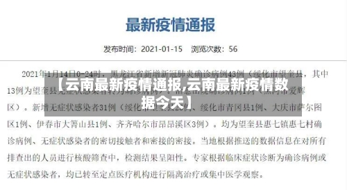 【云南最新疫情通报,云南最新疫情数据今天】-第2张图片