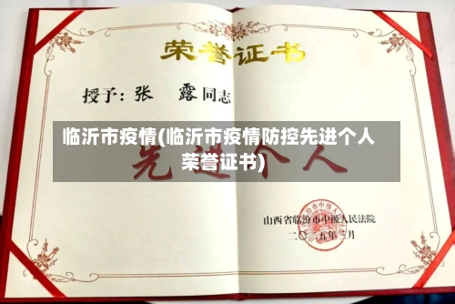 临沂市疫情(临沂市疫情防控先进个人荣誉证书)-第2张图片