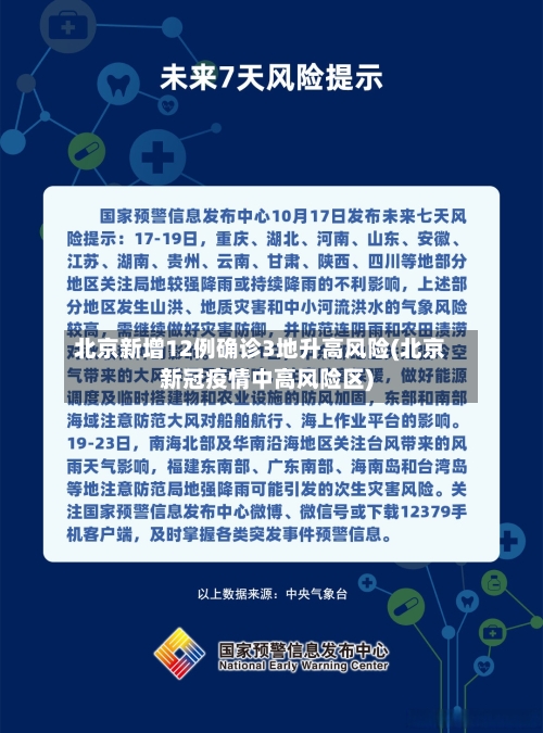 北京新增12例确诊3地升高风险(北京新冠疫情中高风险区)