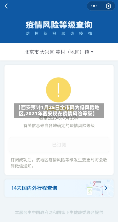 【西安预计1月25日全市降为低风险地区,2021年西安现在疫情风险等级】-第2张图片