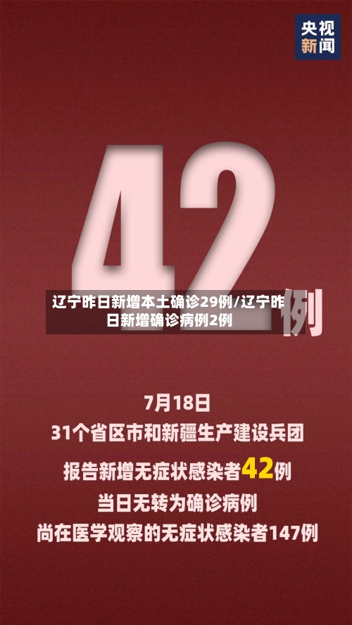 辽宁昨日新增本土确诊29例/辽宁昨日新增确诊病例2例-第2张图片