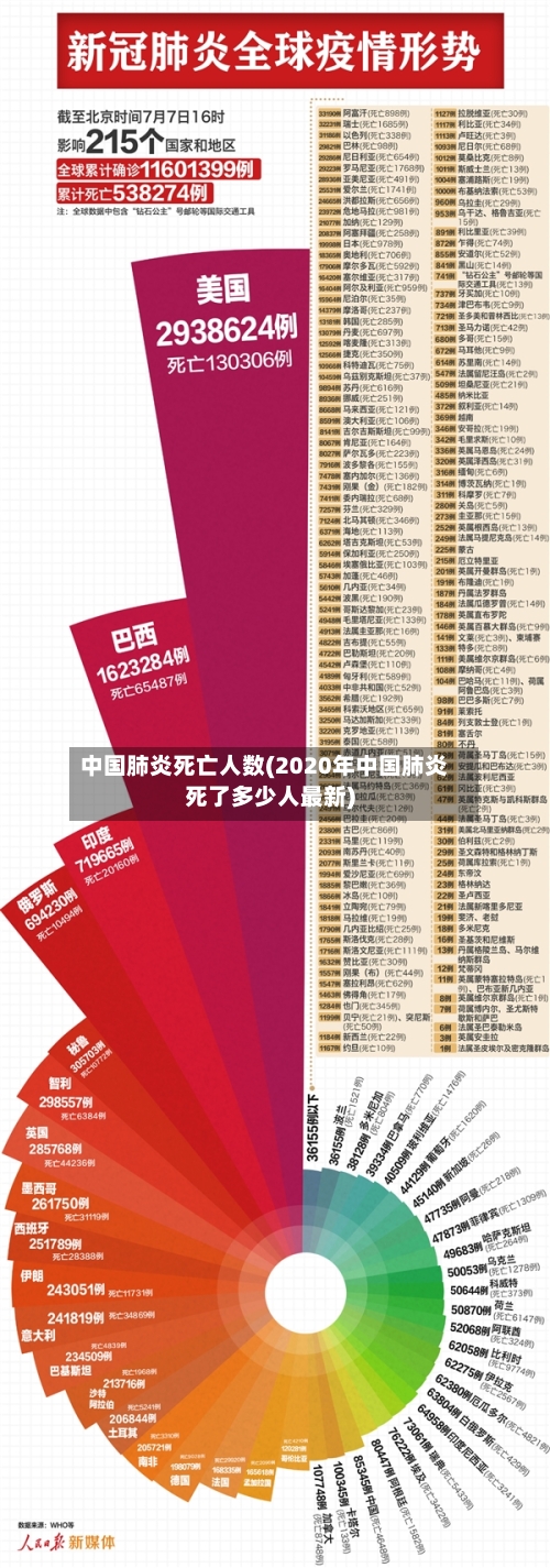 中国肺炎死亡人数(2020年中国肺炎死了多少人最新)-第2张图片
