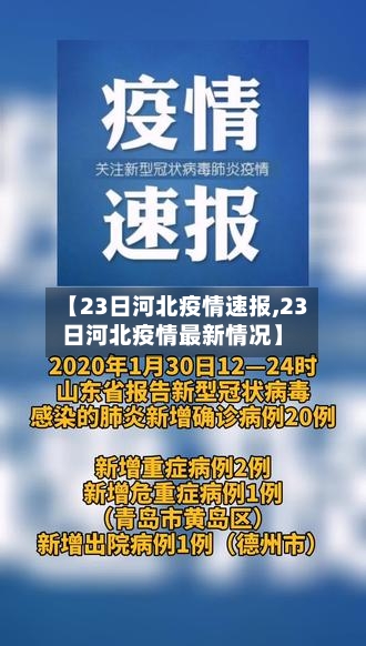 【23日河北疫情速报,23日河北疫情最新情况】-第2张图片