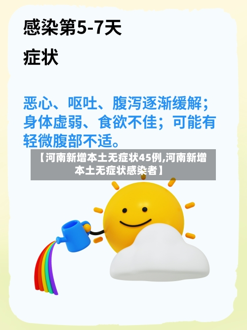 【河南新增本土无症状45例,河南新增本土无症状感染者】