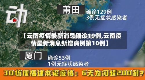 【云南疫情最新消息确诊19例,云南疫情最新消息新增病例第10例】-第2张图片