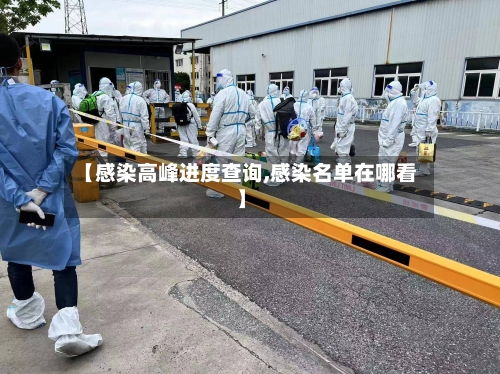 【感染高峰进度查询,感染名单在哪看】-第2张图片
