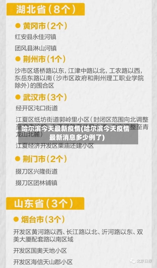 哈尔滨今天最新疫情(哈尔滨今天疫情最新消息多少例了)