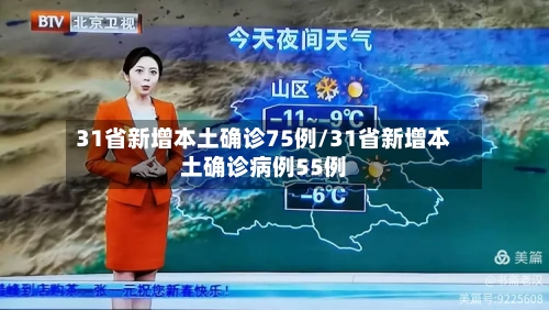 31省新增本土确诊75例/31省新增本土确诊病例55例