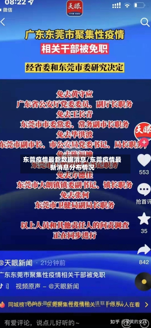 东莞疫情最新数据消息/东莞疫情最新消息分布情况