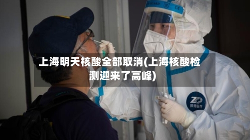 上海明天核酸全部取消(上海核酸检测迎来了高峰)-第3张图片