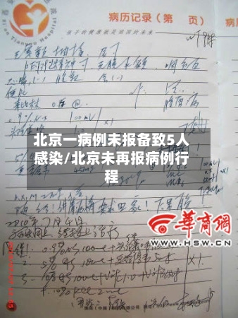 北京一病例未报备致5人感染/北京未再报病例行程