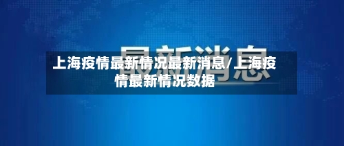 上海疫情最新情况最新消息/上海疫情最新情况数据-第2张图片