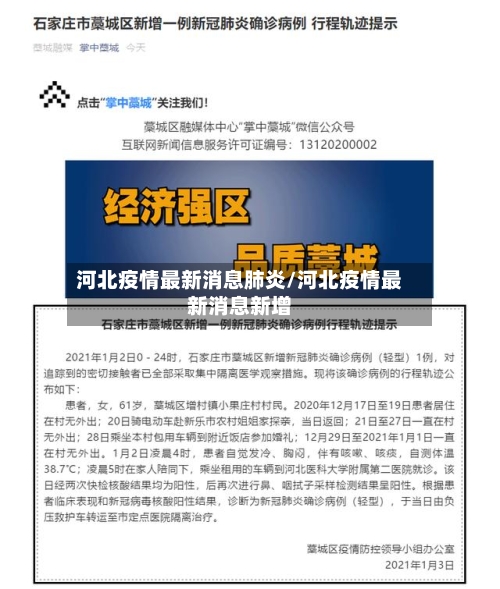 河北疫情最新消息肺炎/河北疫情最新消息新增