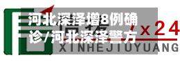 河北深泽增8例确诊/河北深泽警方通报