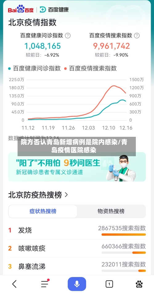 院方否认青岛新增病例是院内感染/青岛疫情医院感染