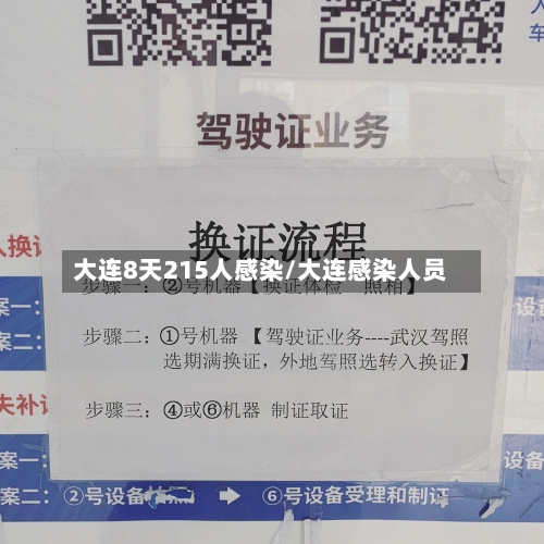 大连8天215人感染/大连感染人员