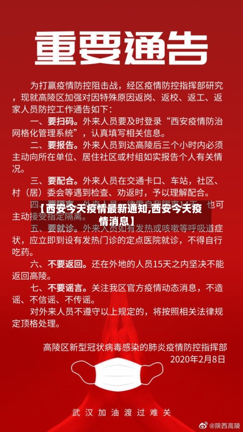 【西安今天疫情最新通知,西安今天疫情消息】