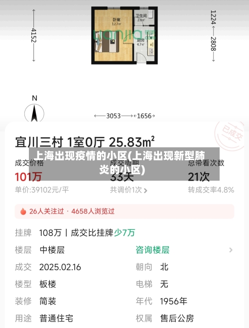 上海出现疫情的小区(上海出现新型肺炎的小区)