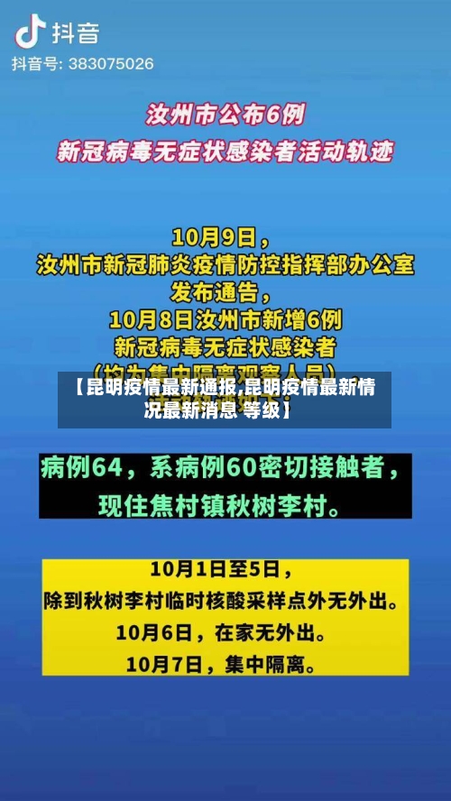 【昆明疫情最新通报,昆明疫情最新情况最新消息 等级】-第2张图片