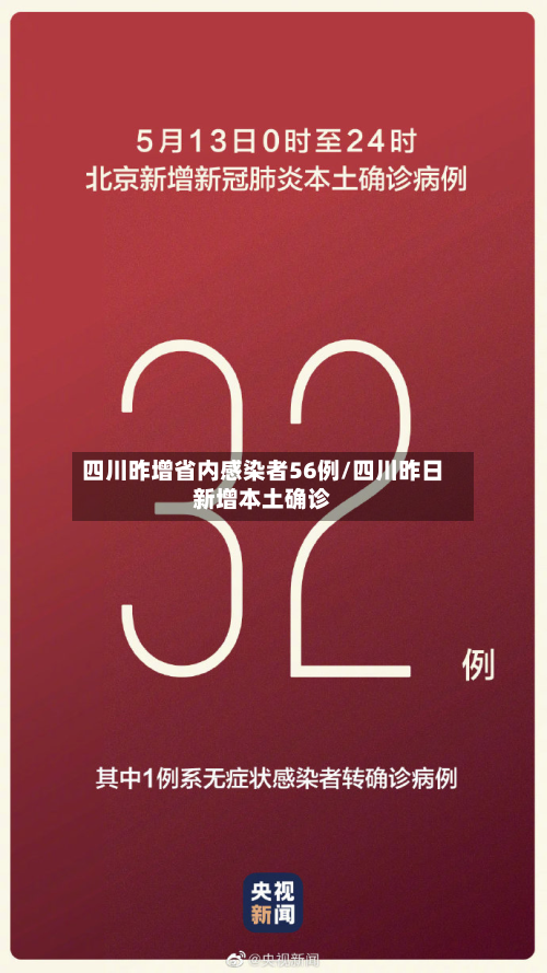 四川昨增省内感染者56例/四川昨日新增本土确诊