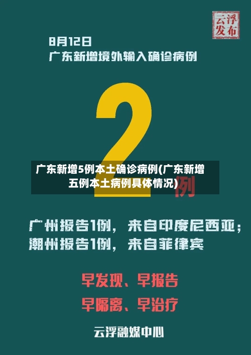 广东新增5例本土确诊病例(广东新增五例本土病例具体情况)-第2张图片