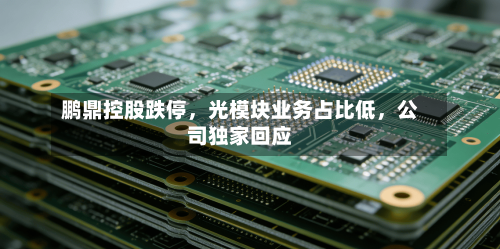 鹏鼎控股跌停，光模块业务占比低	，公司独家回应-第3张图片