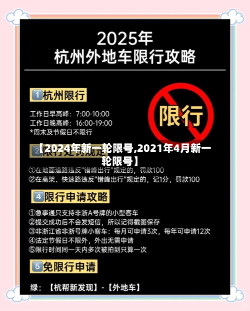 【2024年新一轮限号,2021年4月新一轮限号】-第2张图片