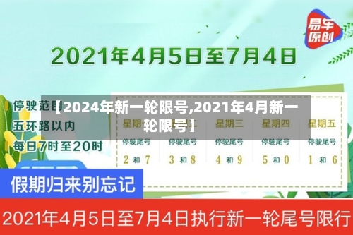 【2024年新一轮限号,2021年4月新一轮限号】-第3张图片