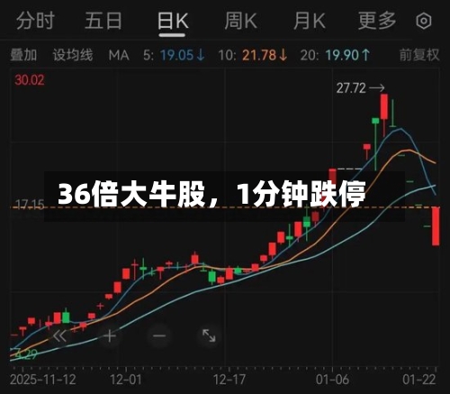 36倍大牛股，1分钟跌停-第2张图片