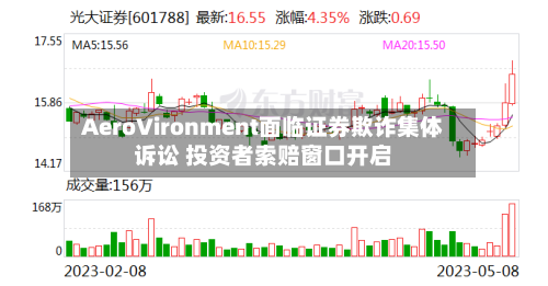 AeroVironment面临证券欺诈集体诉讼 投资者索赔窗口开启
