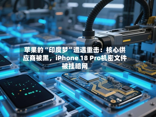 苹果的“印度梦”遭遇重击：核心供应商被黑，iPhone 18 Pro机密文件被挂暗网