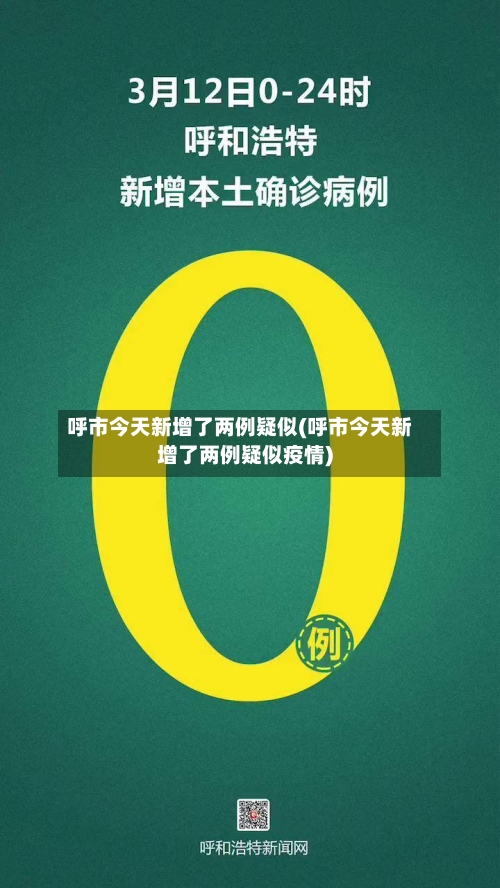 呼市今天新增了两例疑似(呼市今天新增了两例疑似疫情)-第3张图片