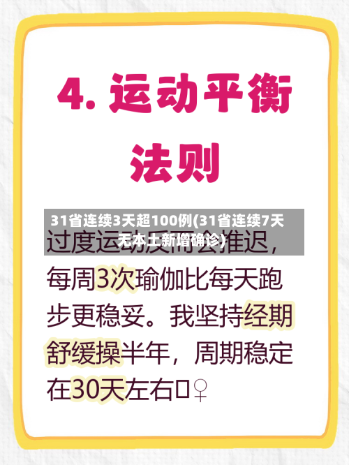 31省连续3天超100例(31省连续7天无本土新增确诊)