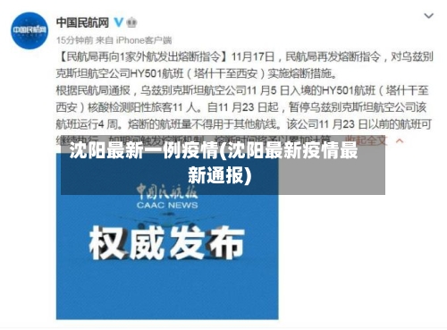 沈阳最新一例疫情(沈阳最新疫情最新通报)
