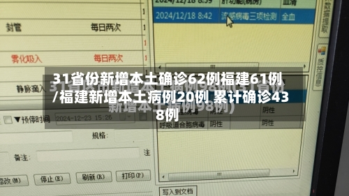 31省份新增本土确诊62例福建61例/福建新增本土病例20例 累计确诊438例-第3张图片