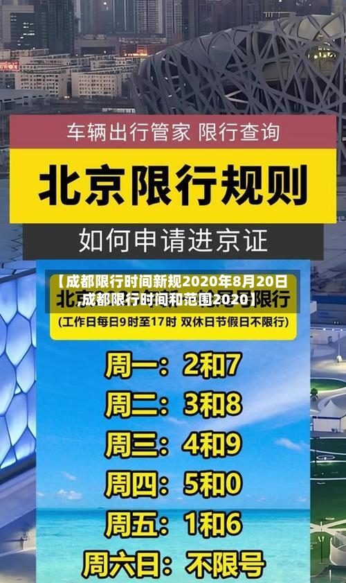 【成都限行时间新规2020年8月20日,成都限行时间和范围2020】