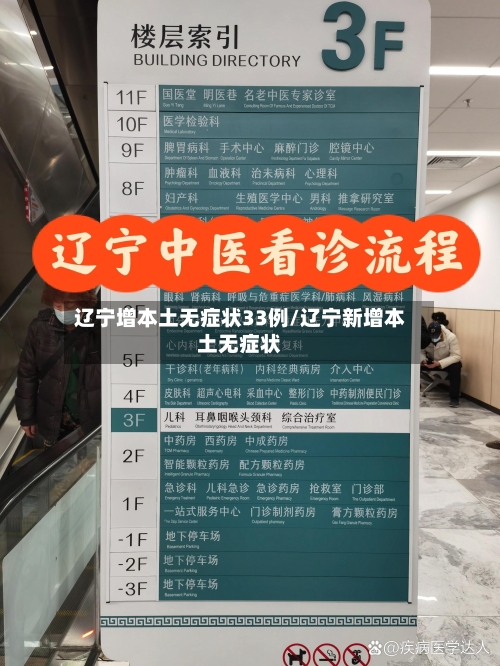 辽宁增本土无症状33例/辽宁新增本土无症状