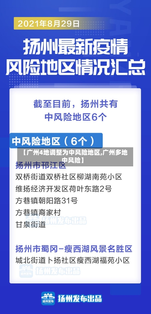 【广州4地调整为中风险地区,广州多地中风险】