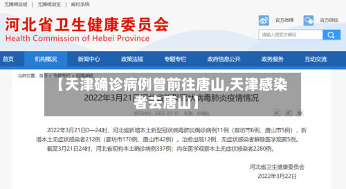 【天津确诊病例曾前往唐山,天津感染者去唐山】
