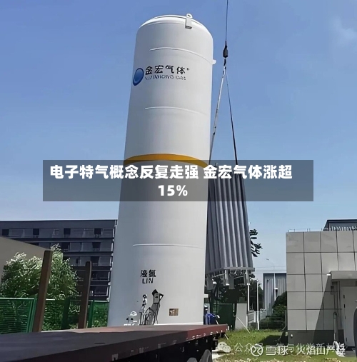 电子特气概念反复走强 金宏气体涨超15%