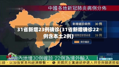 31省新增23例确诊(31省新增确诊22例含本土2例)