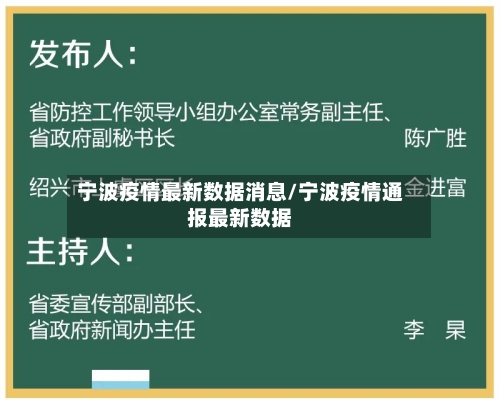 宁波疫情最新数据消息/宁波疫情通报最新数据