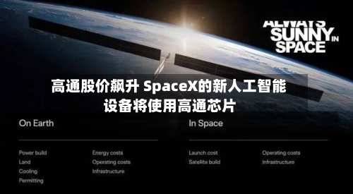 高通股价飙升 SpaceX的新人工智能设备将使用高通芯片