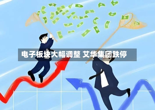 电子板块大幅调整 艾华集团跌停