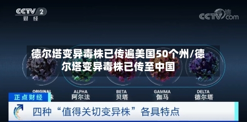 德尔塔变异毒株已传遍美国50个州/德尔塔变异毒株已传至中国