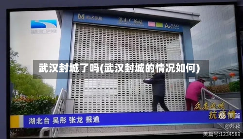 武汉封城了吗(武汉封城的情况如何)-第2张图片