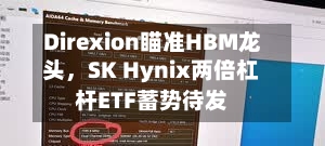Direxion瞄准HBM龙头，SK Hynix两倍杠杆ETF蓄势待发