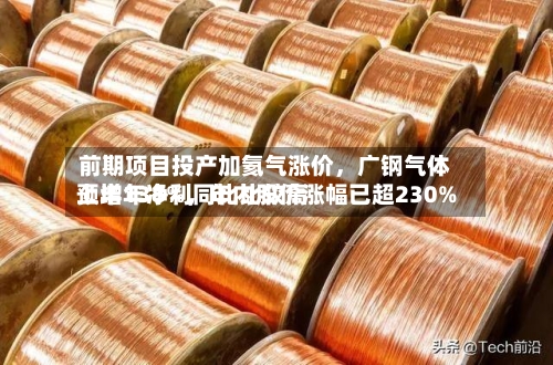 前期项目投产加氦气涨价	，广钢气体上半年净利同比比较高预增138%，年内股价涨幅已超230%-第3张图片
